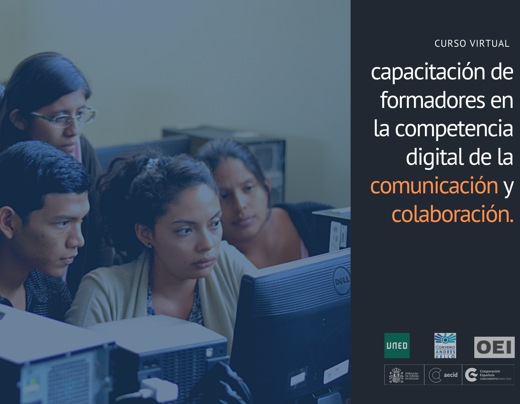 Portada Capacitación de Formadores en la competencia digital de la Comunicación y Colaboración